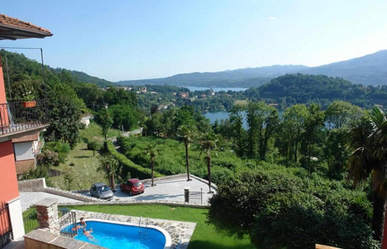 Domus Cusiana Complesso Vista Lago E Piscina Miasino Экстерьер фото