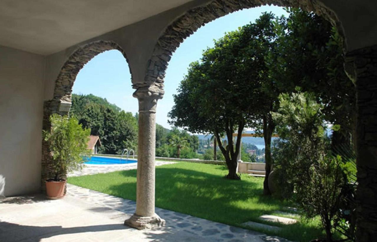 Domus Cusiana Complesso Vista Lago E Piscina Miasino Экстерьер фото